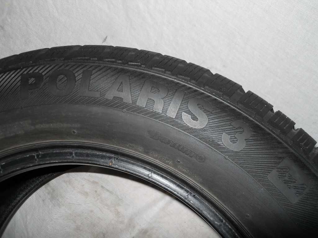 4 opony zimowe BARUM POLARIS 3 4x4 215/65 R16 98H (2x7,3mm i 2x 6,2mm)