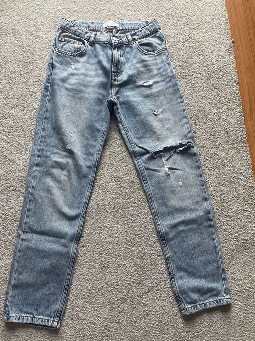 Jeans rasgadas de criança Zara