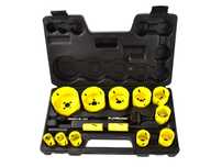 Zestaw OTWORNIC 17el. bimetal do metalu i drewna plastic box 1687