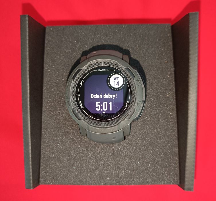 Smartwatch zegarek Garmin Instinct 2 Grafitowy jak nowy