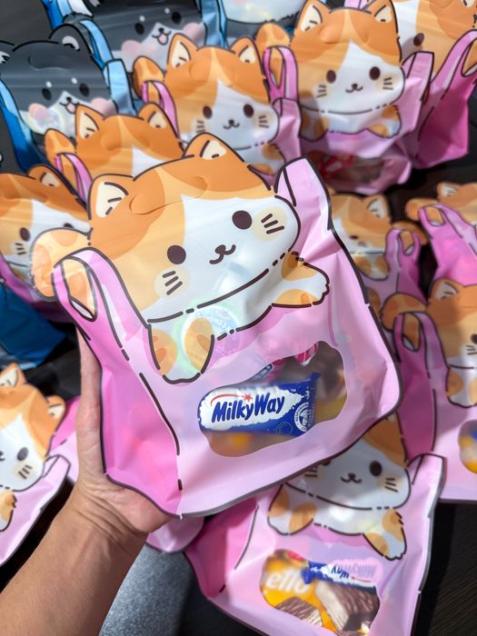 Подарункові зіп-пакети дитячі упаковка для солодощів.