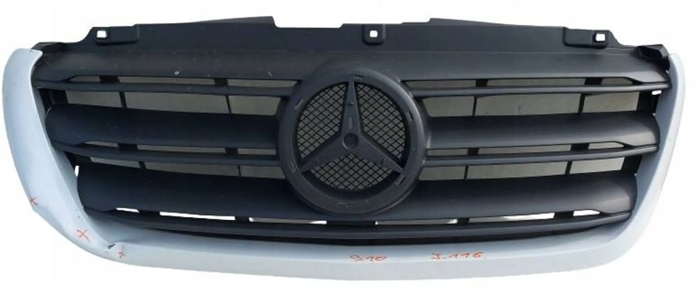mercedes-benz sprinter w907 w910 18- grill atrapa blacha ramka