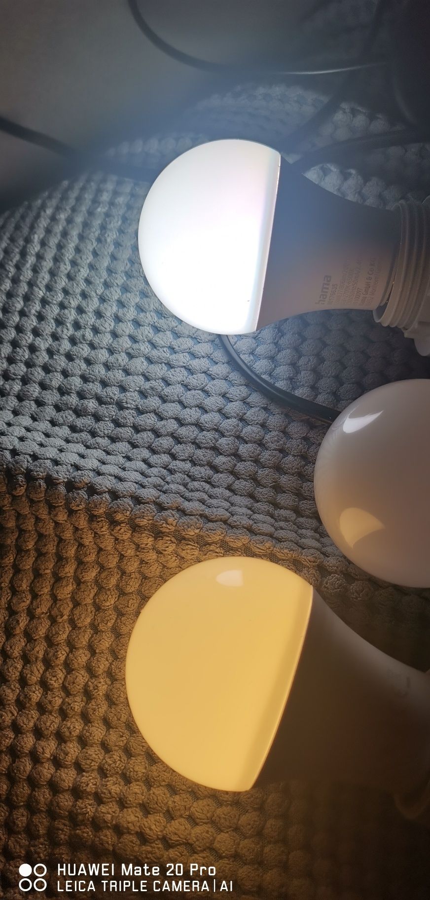 Żarówka led WiFi  3szt +oprawki z kablem