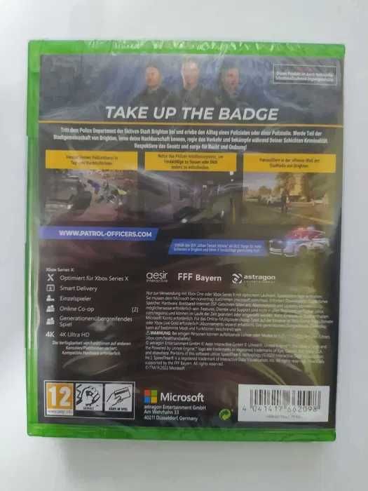 NOWA Police Simulator Patrol Officers Xbox One Series PL napisy w grze