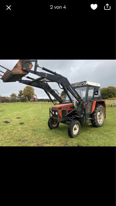 Zetor 5211 3 cylindry tur wysoka kabina Sprowadzony