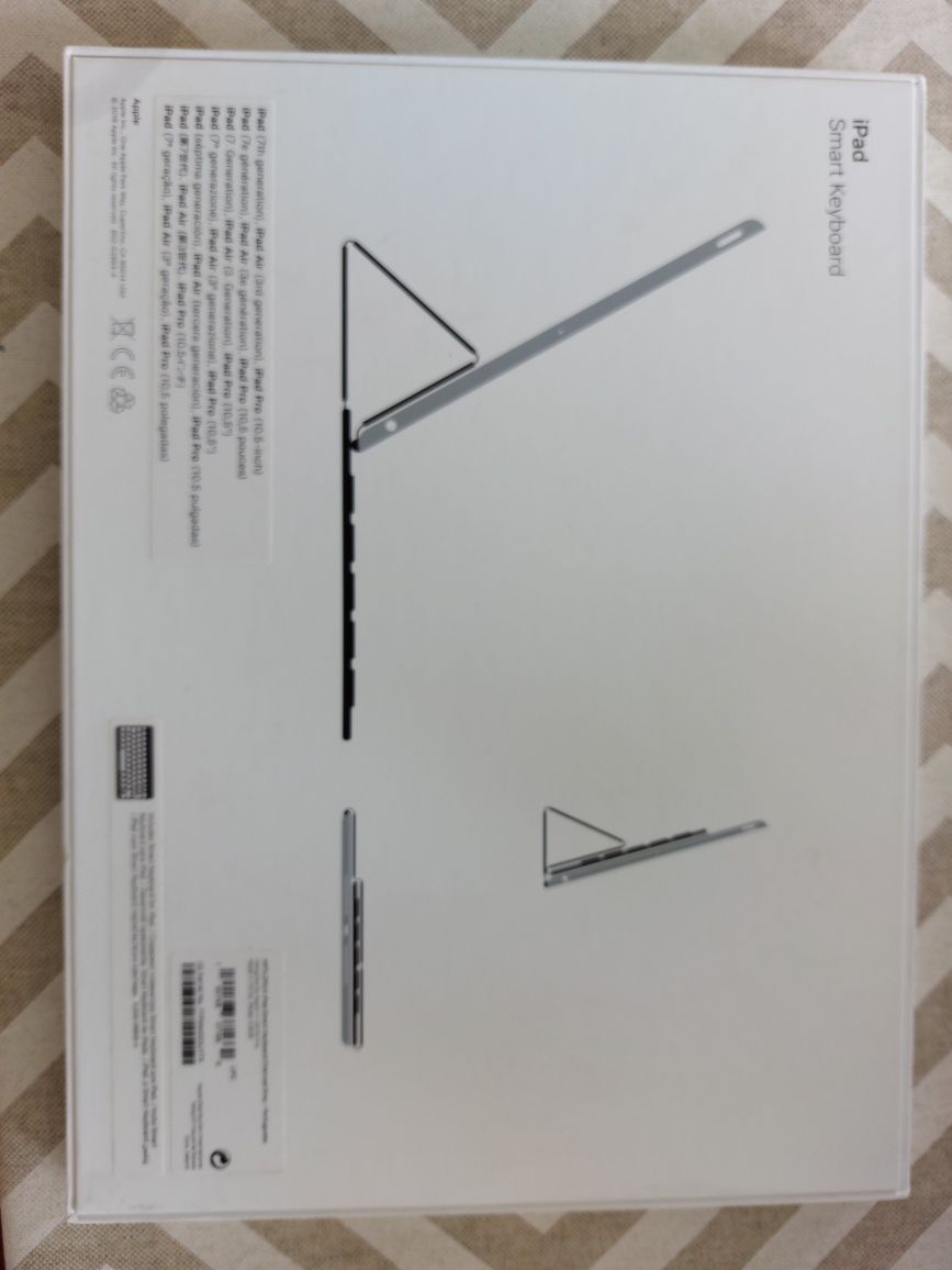 Caixa para apple ipad smart keyboard