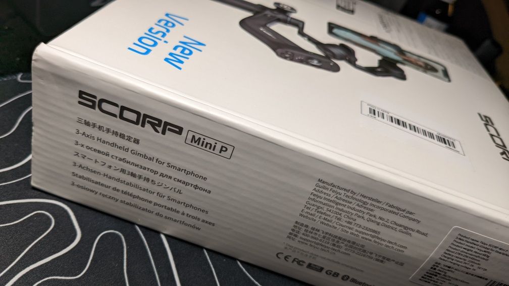 Стабілізатор FeiyuTech SCORP Mini P для смартфона/Безкоштовна доставка