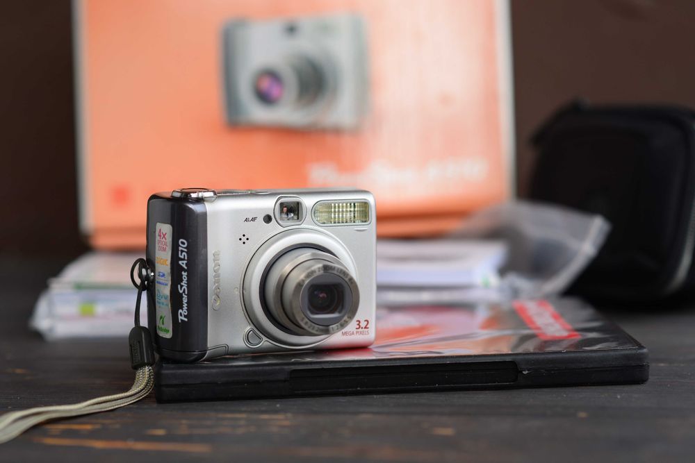 Цифровий фотоапарат Canon Powershot A510