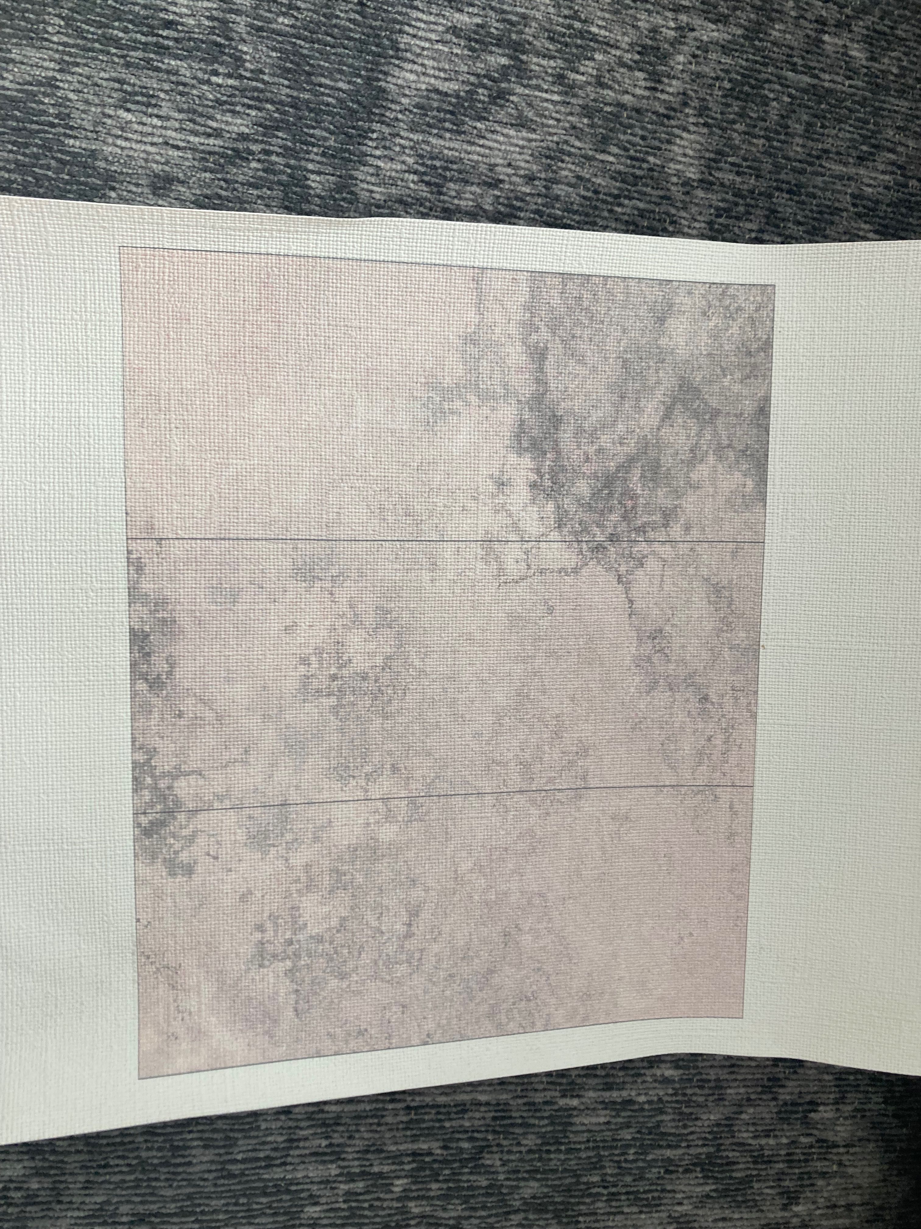 Tapeta personalizowana szaro-różowa winyl o strukturze płótna