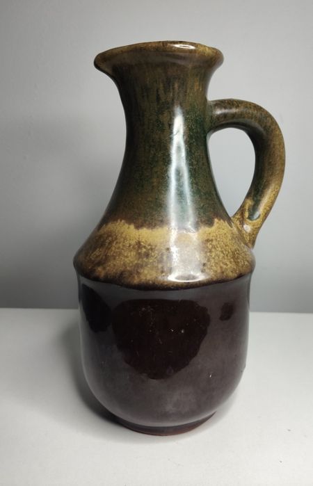 Piękny ceramiczny dzbanek vintage lata 70 XXw