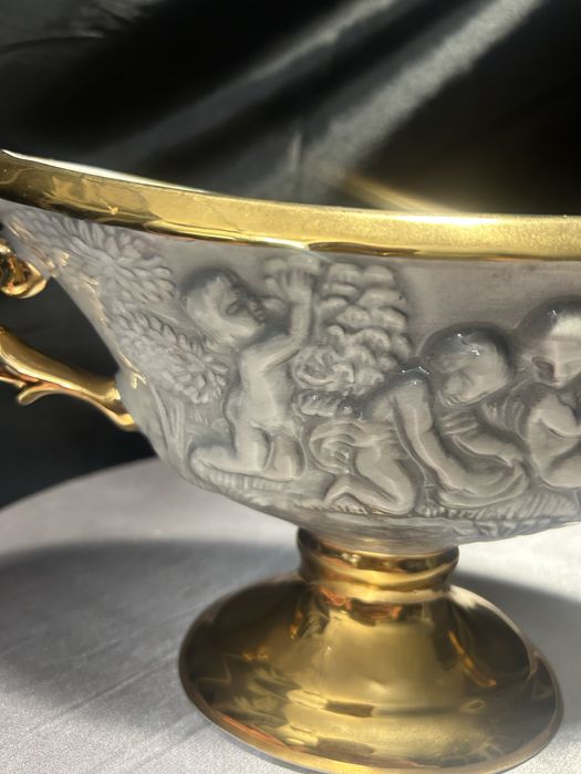 Waza dekoracyjna Ceramica Le Torri – Włochy – klasyczny styl antyczny