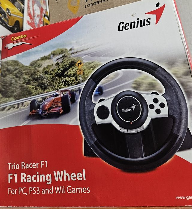 F1 Racing Wheel. Ігровий комплект.