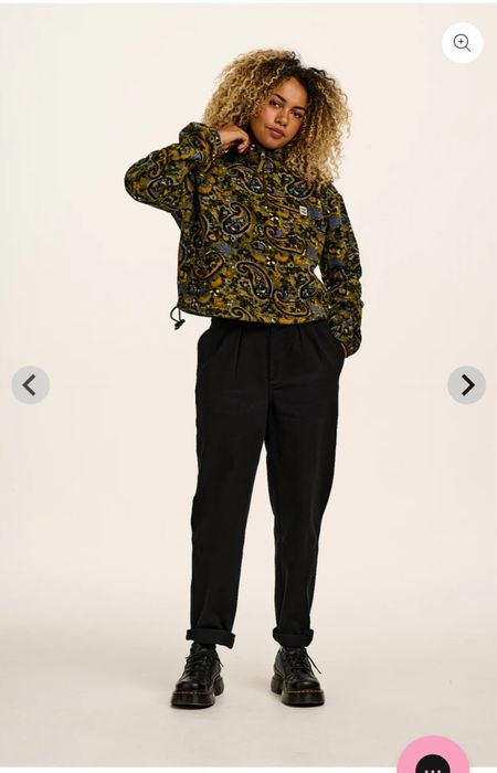 Чёрные джинсы с высокой посадкой  Addison Cotton Jeans in Black