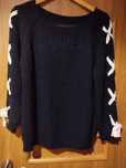 Sweter ciemny granat rozm L