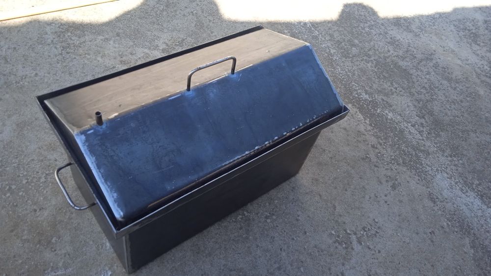 Товщина стінки 2 мм. Коптильня на 2 яруси