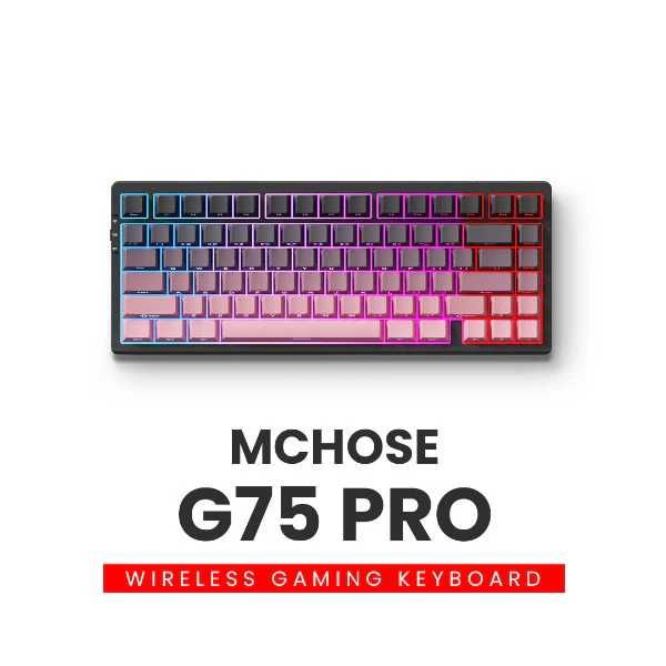 Mchose G75 Pro Безпровідна механічна клавіатура