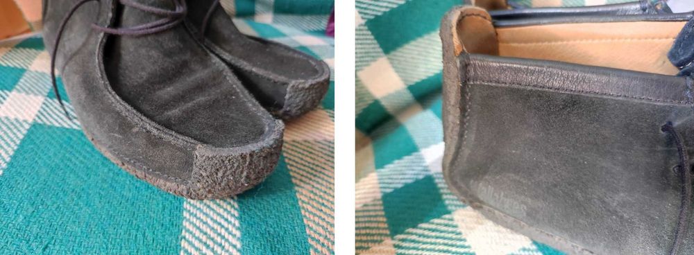 mokasyny trzewiki loafersy  Clarks Originals Buty Chukka Wallabee