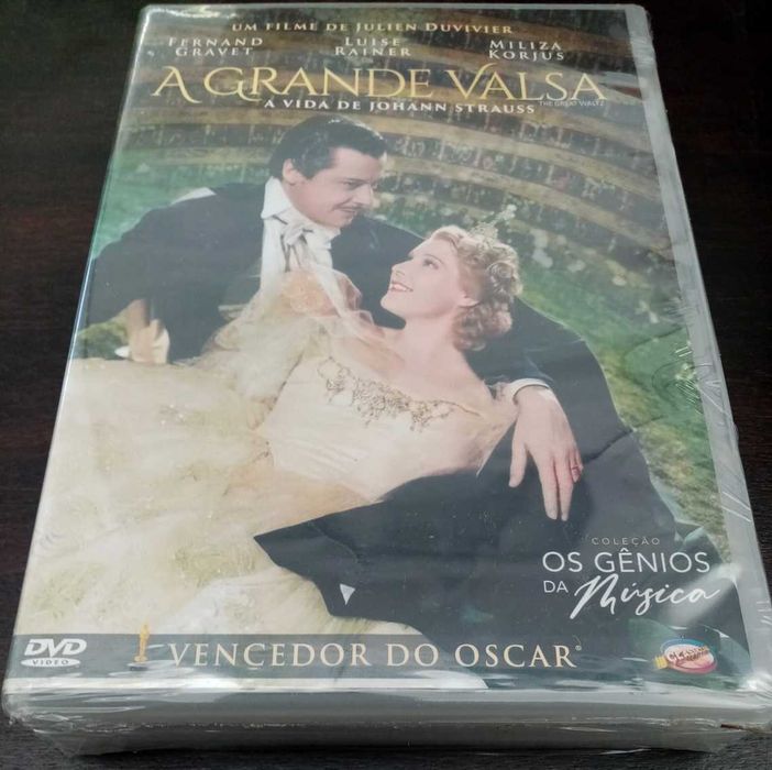 DVD “A grande valsa”, de J. Duvivier, V. Fleming e J. von Sternberg