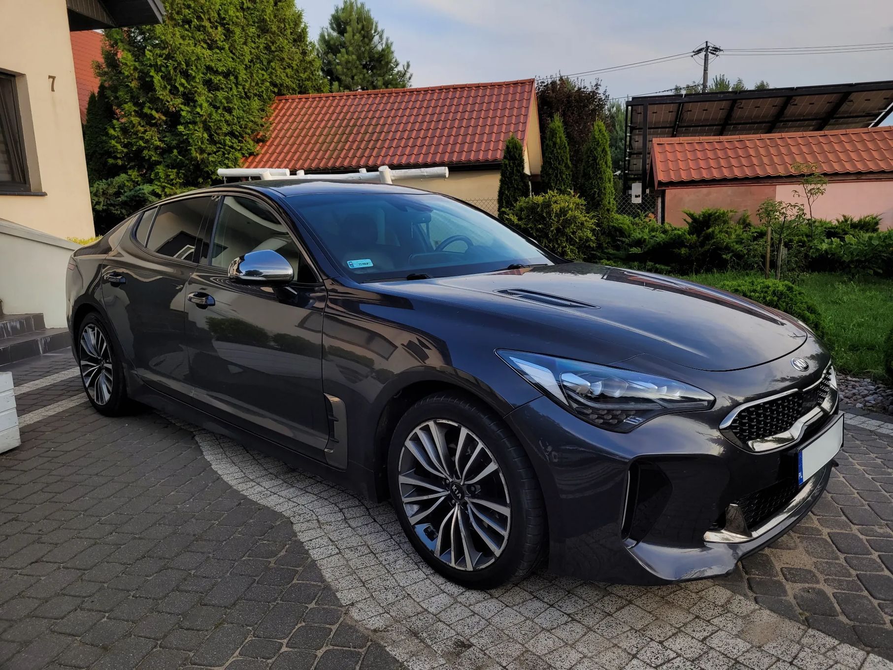 Kia Stinger Salon PL-Bezwypadkowa-2.2 CRDi GT Line-Bogato wyposażona-Zamiana
