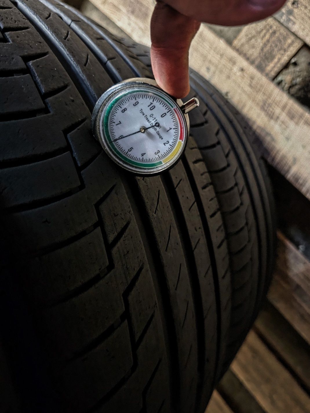 Шини 225/45r17 Continental | 2024 | 7/6mm | Ідеальний стан | Комплект