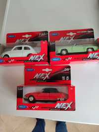 Welly 1:43 Mercedes Citroen Fiat