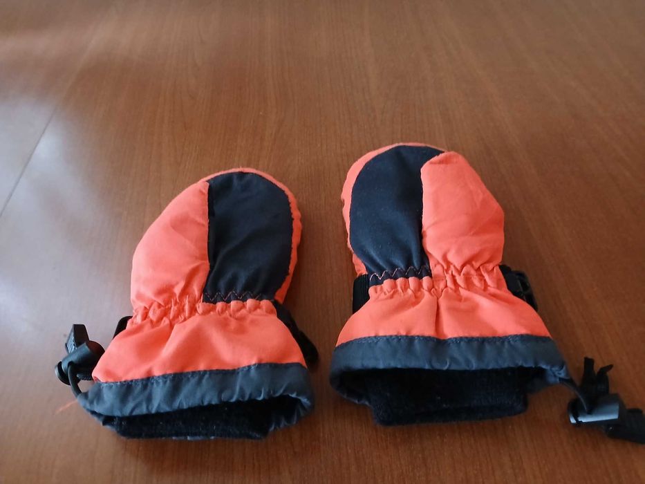 Rękawiczki z jednym palcem na zimę ze ściągaczem 19cm długości