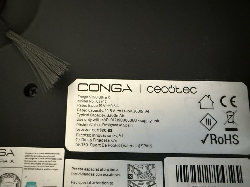 Robot Aspirador Conga 5290 UltraX