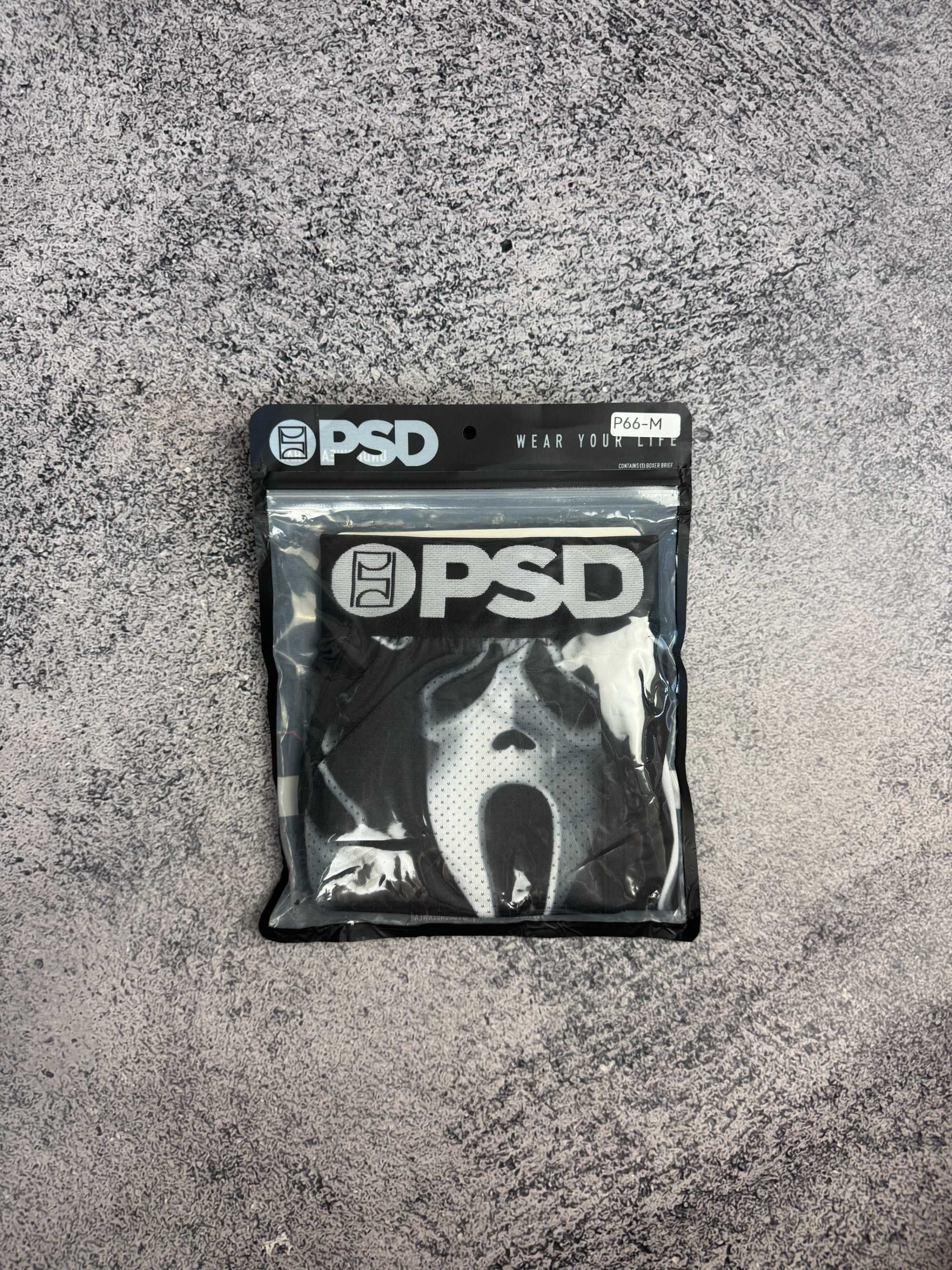 В УКРАЇНІ! Труси PSD ПСД Scary Face | M L XL