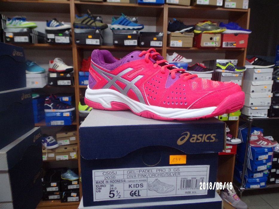 buty asics c505j gel padel