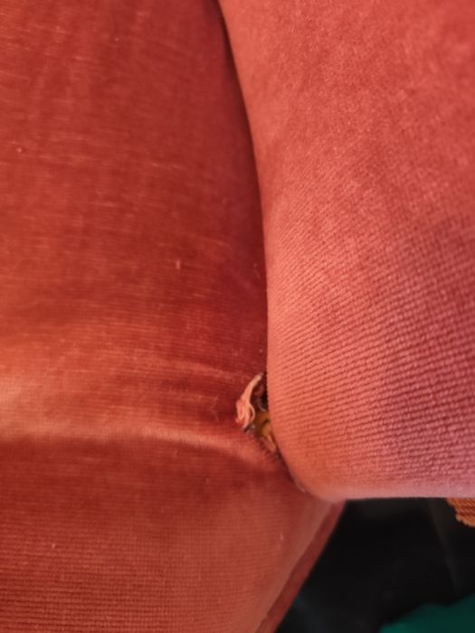 Poltrona/senhorinha rosa