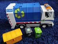 Playmobil, City Action, Śmieciarka ekologiczna z sygnałem, 4129