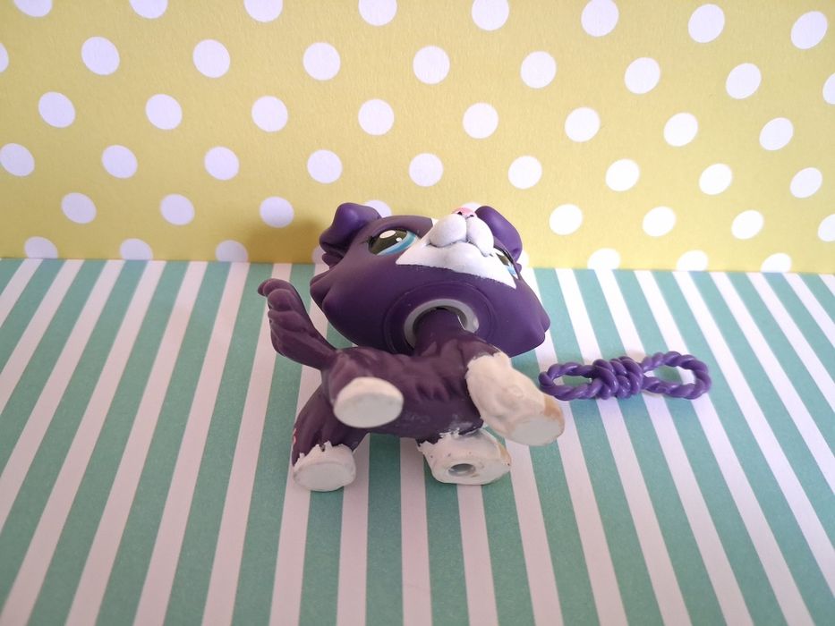 Littlest Pet Shop LPS unikatowy pies Collie #1676 pop