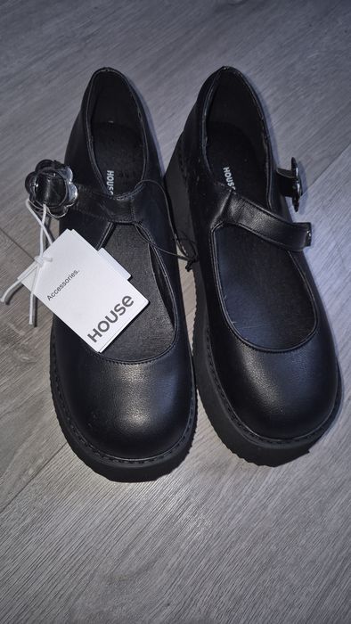 Mokasyny czolenka loafersy 38
