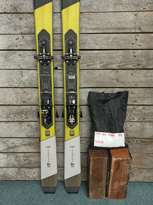Narty skiturowe SALOMON MTN 84, dł. 156 cm, pakiet 1133.