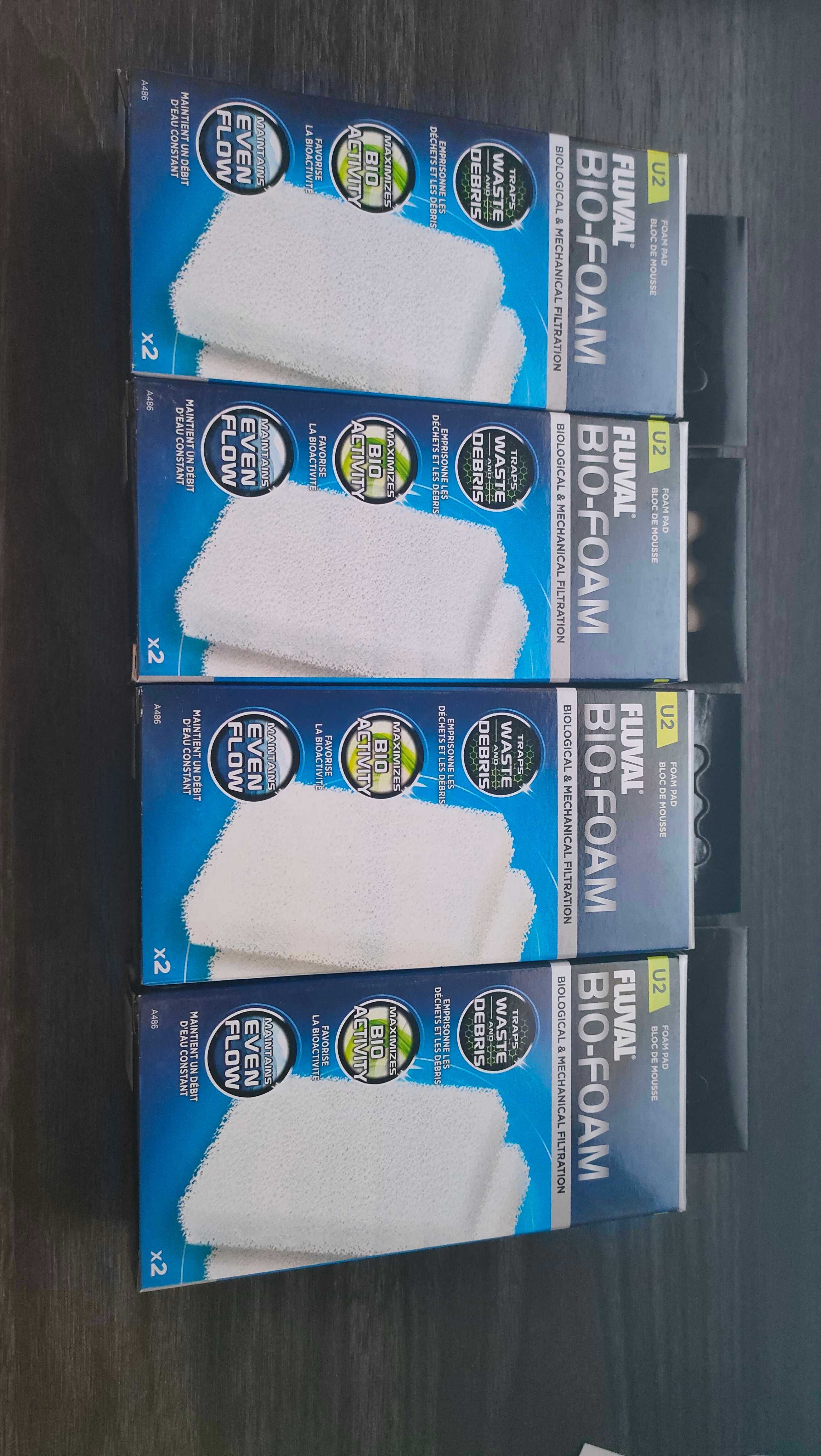 Zestaw 4x FLUVAL BIO-FOAM wkładka piankowa do filtra U2 akwarium