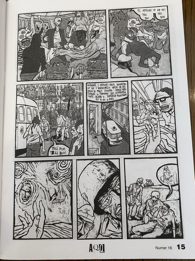 Unikat! Magazyn komiksów AQQ 1998 nr 16 ( 2/1998 ) komiks