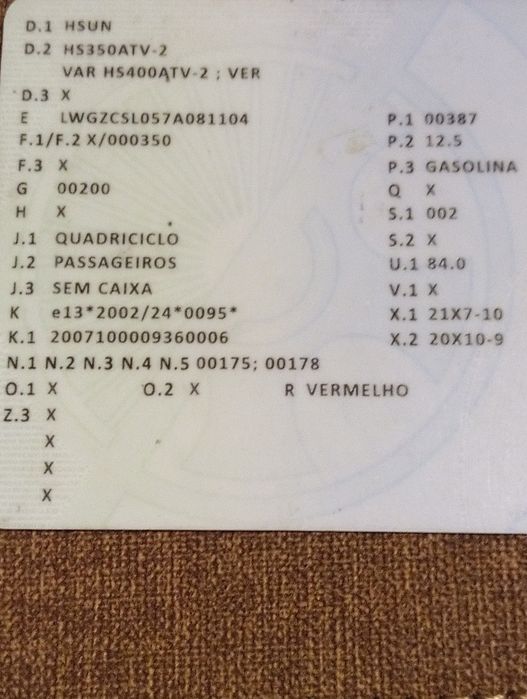 Vendo ao troco moto 4 400cc