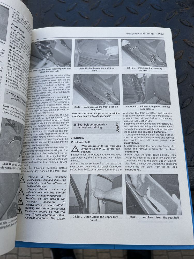 Livro reparacao Haynes Volvo S40 & V40