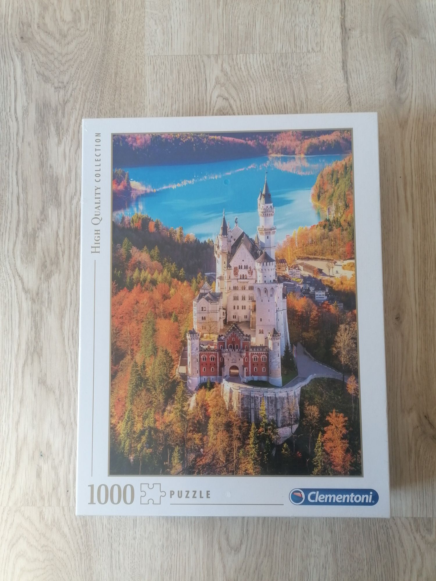 Nowe puzzle clementoni 1000 Neuschwanstein