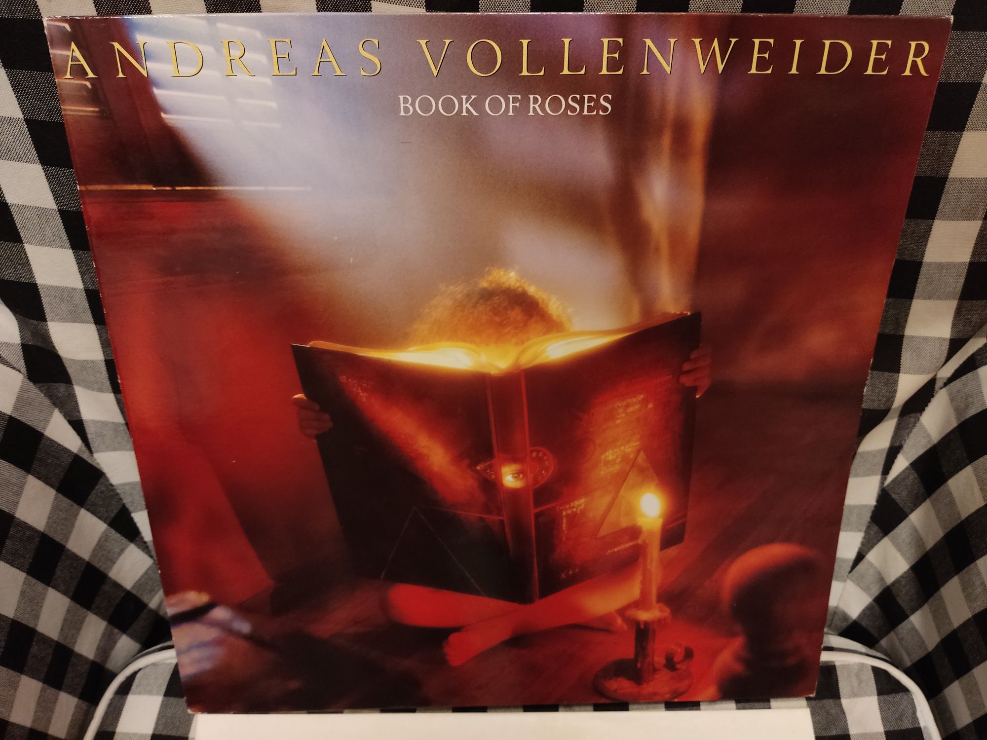 Andreas vollenweider book of ros LP USA NM Unikat