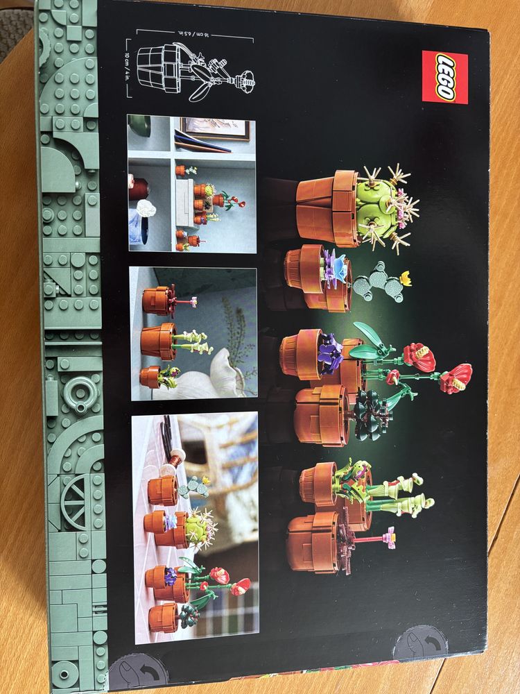 Lego tiny  plants botanical collection sukulenty