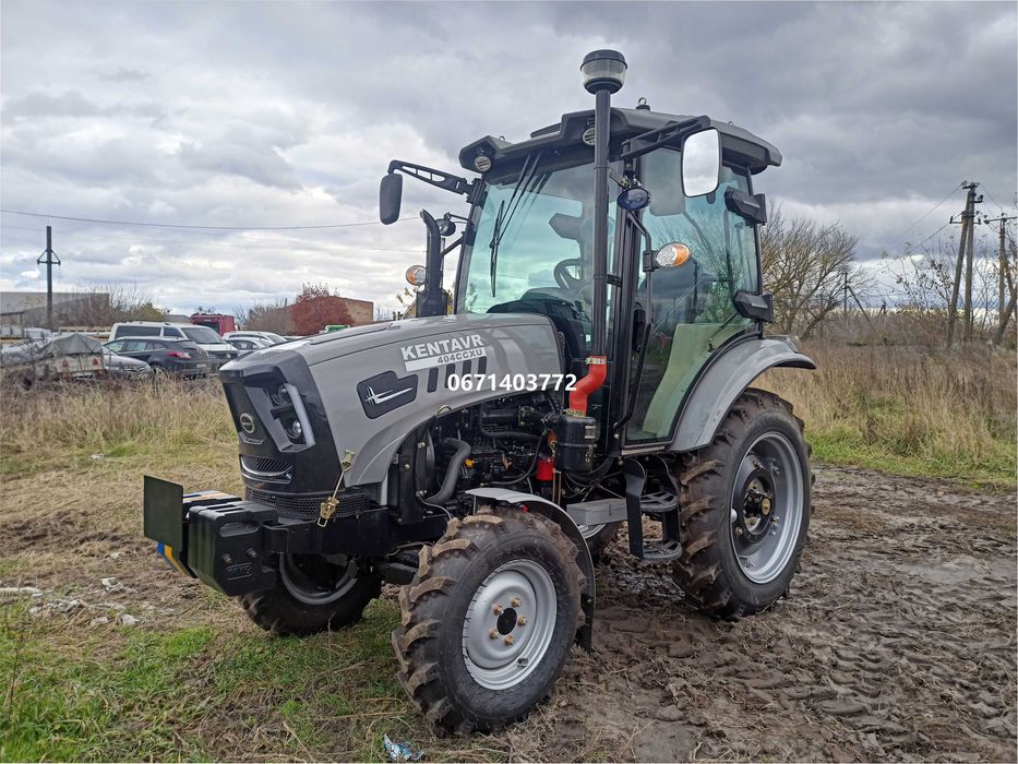 Мінітрактор Кентавр 404 CCXU Кабіна Кондіционер Реверс Примусова