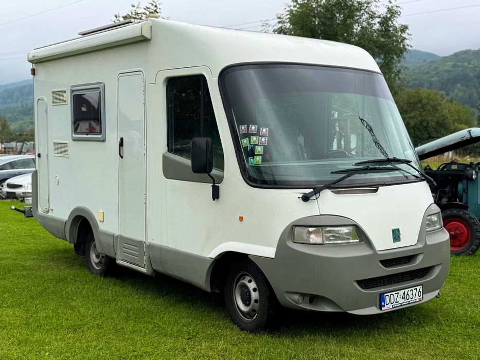 Kamper Knaus Travel Liner 525C Solar bagażnik motocyklowy nowy rozrząd