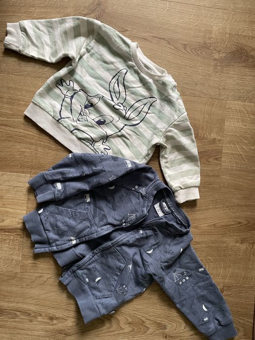 2 bluzy dla chłopca 74