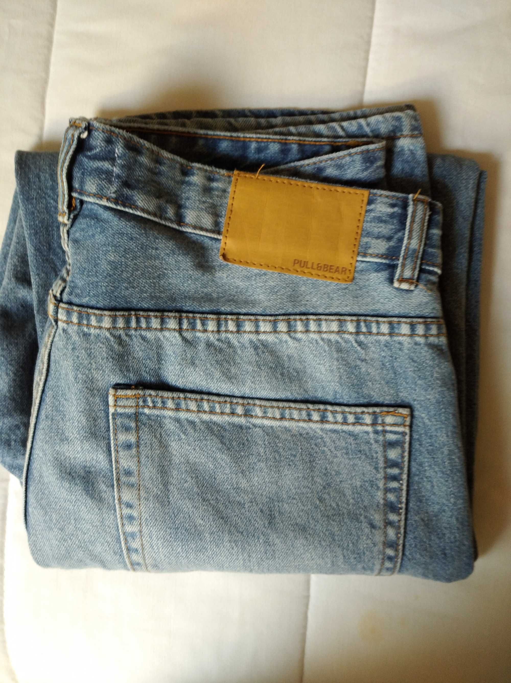 Calças Ganga - Pull & Bear - Tamanho M