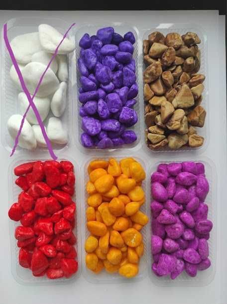 Камінці декоративні  морська галька