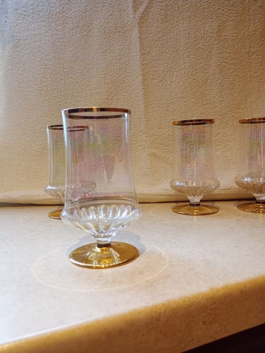 Stare kieliszki bohemia cristal