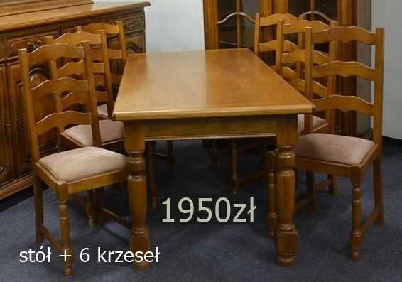 Piękna Sypialnia Dębowa, meble stylowe do sypialni. Dowiozę.