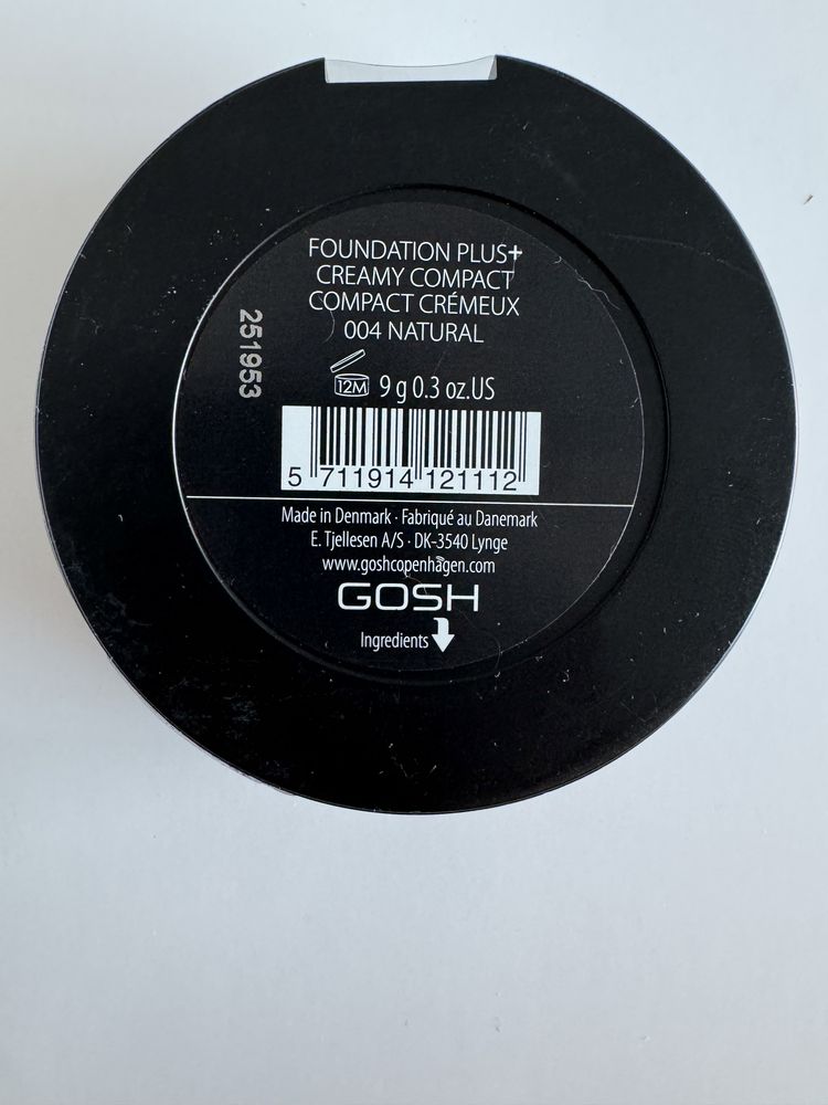 Gosh - Foundation  Plus+ Kremowy podkład - 004-