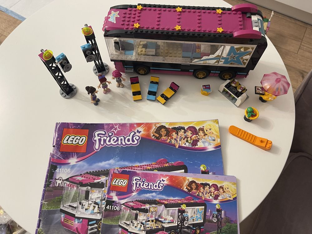 Lego friends autokar gwiazdy